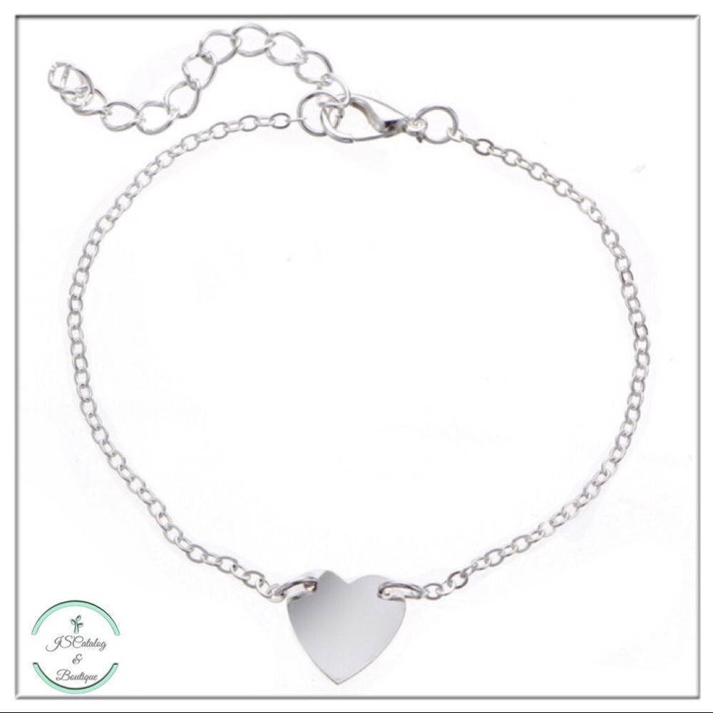 🌸3 FOR $15🌸Heart Alloy Anklet

 Size: 9” to 12”